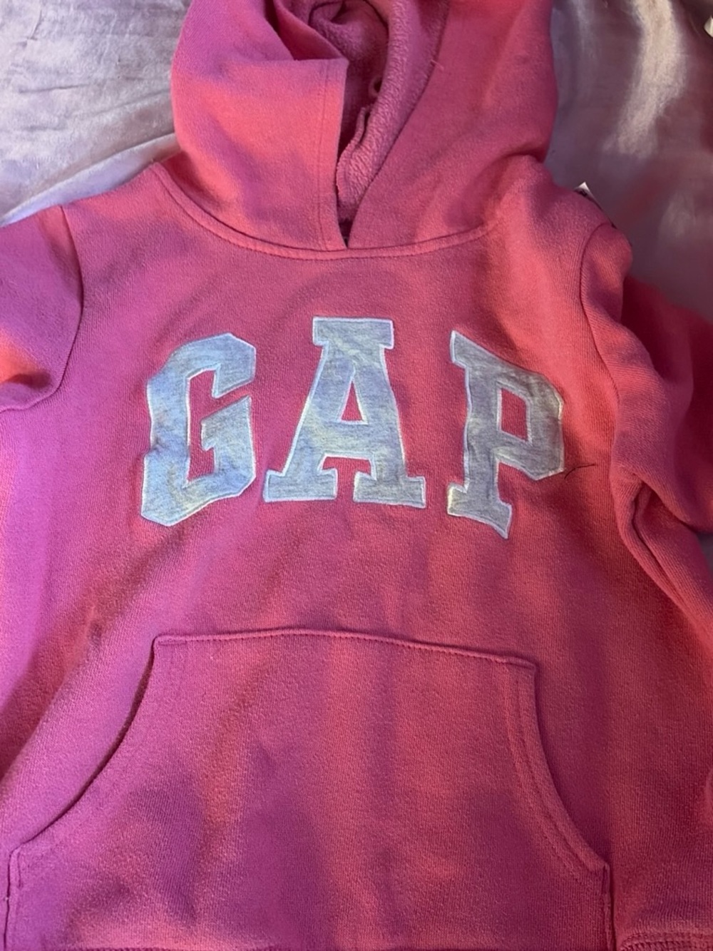 GAP Kids Pink Hoodie Sweatshirt